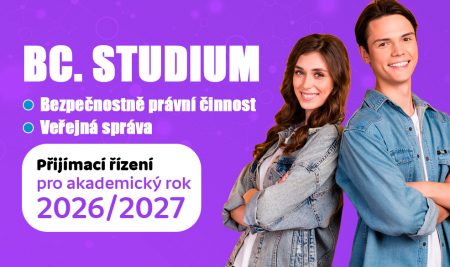 Přijímací řízení pro akademický rok 2026/2027 probíhá od 18. 11. 2025!